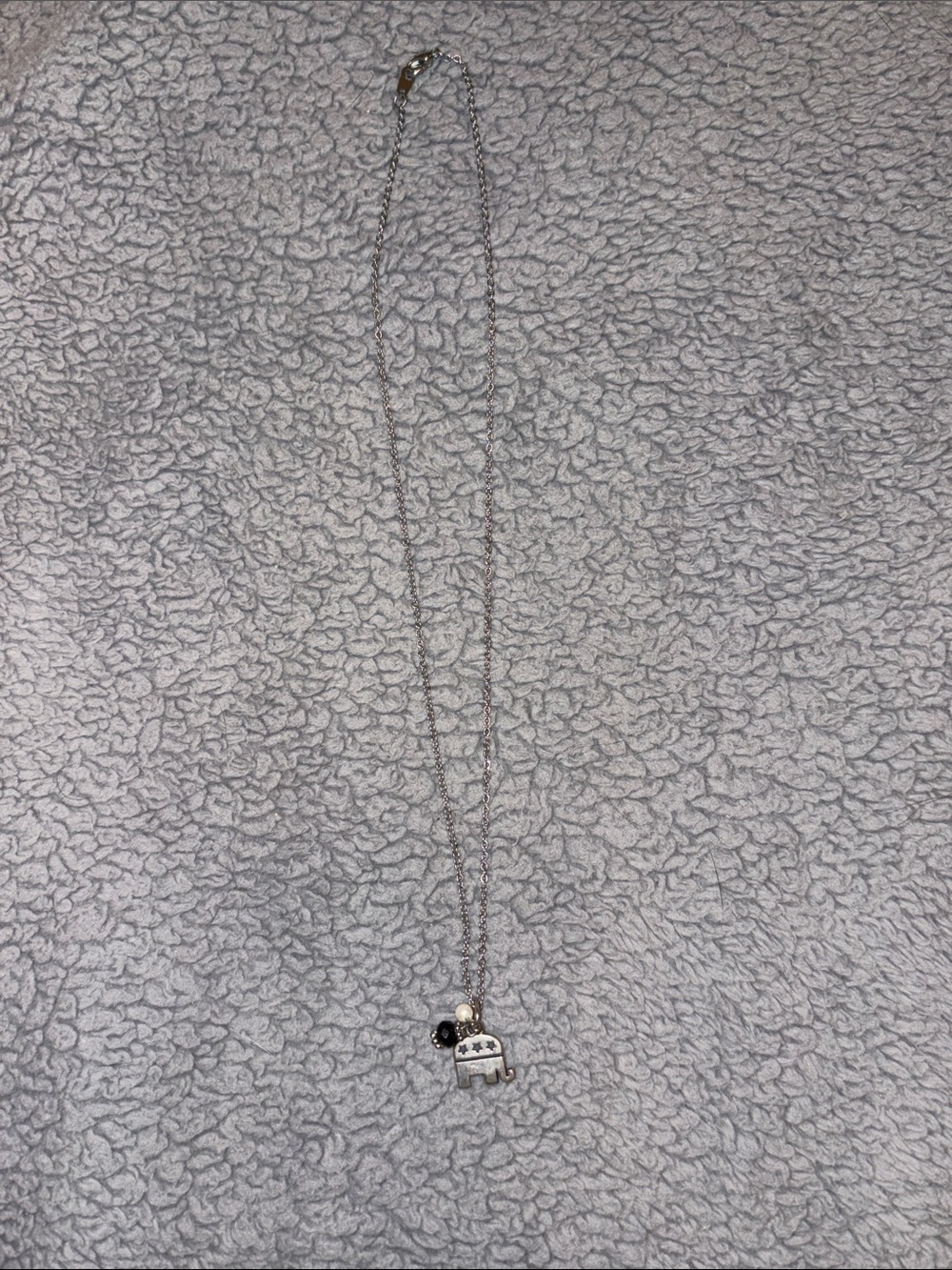 GOP Elephant Necklace